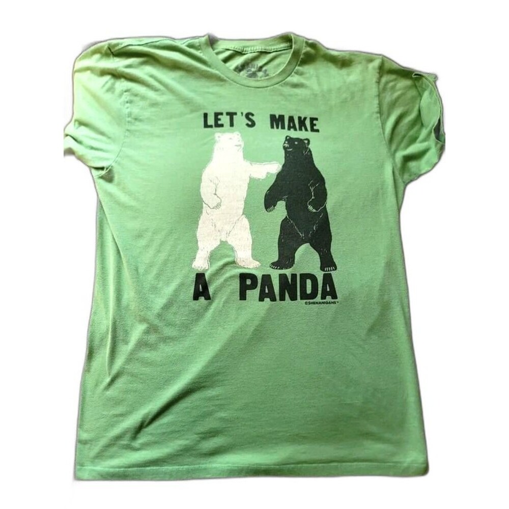 Let's Make A Panda Bear Shirt Size XL